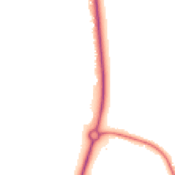 Night-time road noise heatmap for YO8 5ZZ