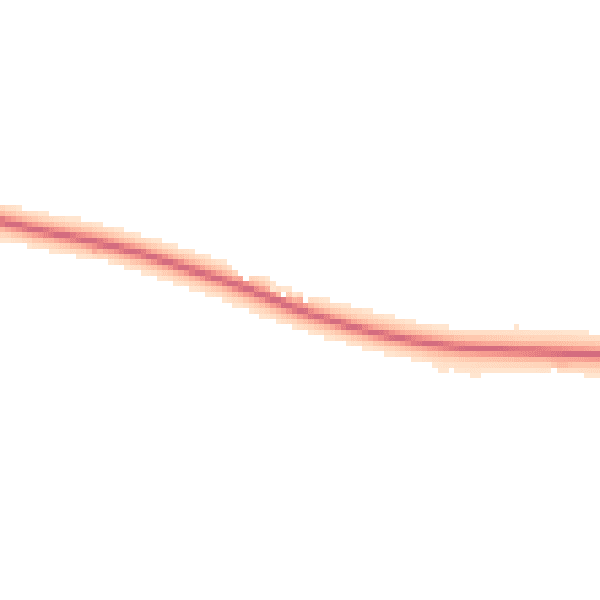 Night-time road noise heatmap for YO8 6EJ