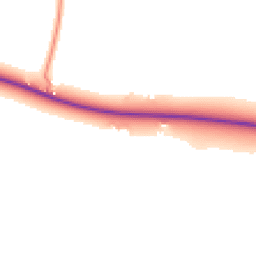 Daytime road noise heatmap for YO8 6EL