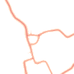 Daytime road noise heatmap for YO8 6ET
