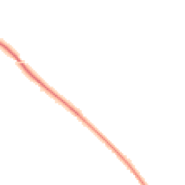 Night-time road noise heatmap for YO8 6RT