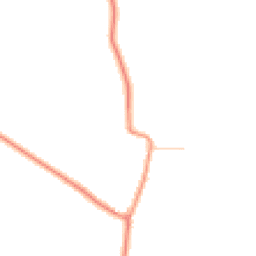 Daytime road noise heatmap for YO8 6SU