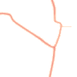Daytime road noise heatmap for YO8 6TD