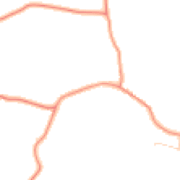Daytime road noise heatmap for YO8 8ES