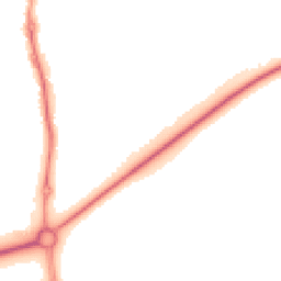 Night-time road noise heatmap for YO8 8FH