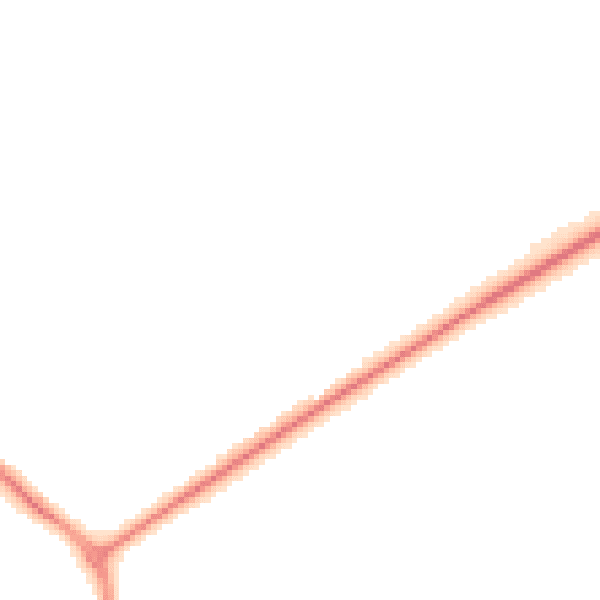 Night-time road noise heatmap for YO8 8HQ