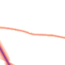 Daytime road noise heatmap for YO8 8JF