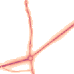 Night-time road noise heatmap for YO8 8RX
