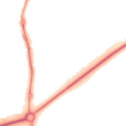 Night-time road noise heatmap for YO8 8SD