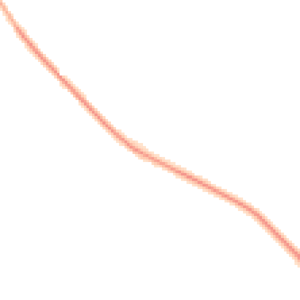 Night-time road noise heatmap for BB18 5TF