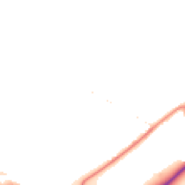 Daytime road noise heatmap for BB2 7LP