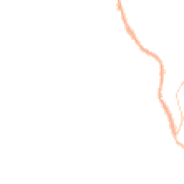 Night-time road noise heatmap for BB4 4AW