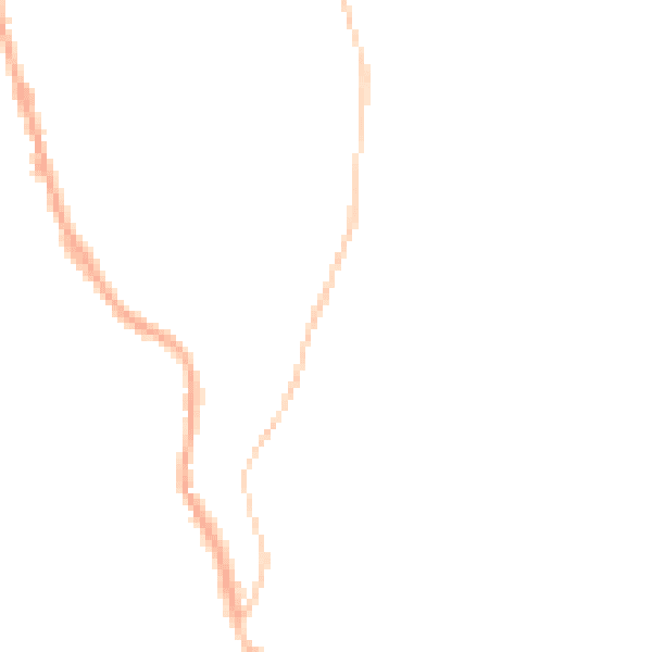 Night-time road noise heatmap for BB4 4LE