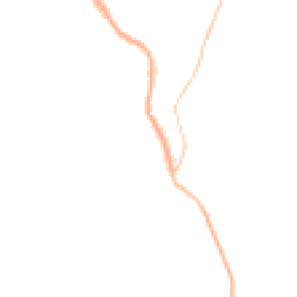 Night-time road noise heatmap for BB4 4LZ
