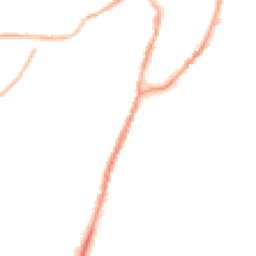 Night-time road noise heatmap for BB7 1EE