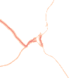 Daytime road noise heatmap for BB7 3DY