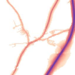 Daytime road noise heatmap for BB7 4AR
