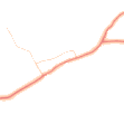 Daytime road noise heatmap for BB7 4DS