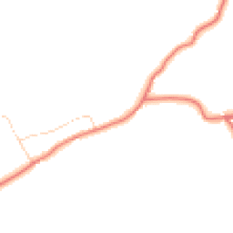 Daytime road noise heatmap for BB7 4DT