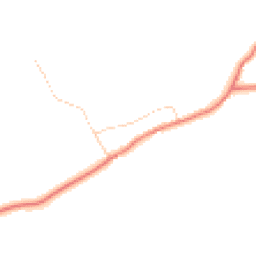 Daytime road noise heatmap for BB7 4EL