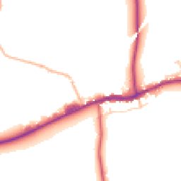 Daytime road noise heatmap for BB7 4HT