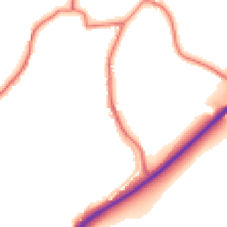 Daytime road noise heatmap for BB7 4NE