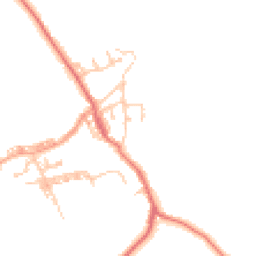 Daytime road noise heatmap for BB7 9FN