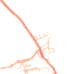 Daytime road noise heatmap for BB7 9HF