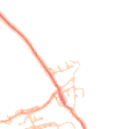 Daytime road noise heatmap for BB7 9HQ