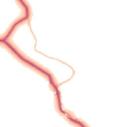 Daytime road noise heatmap for BB7 9PL