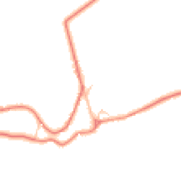 Daytime road noise heatmap for BB7 9QG