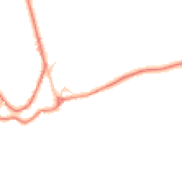 Daytime road noise heatmap for BB7 9QJ