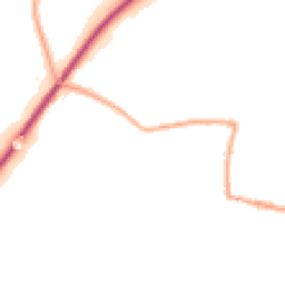 Night-time road noise heatmap for BB7 9RS