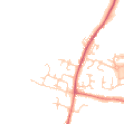 Daytime road noise heatmap for BB7 9ZR
