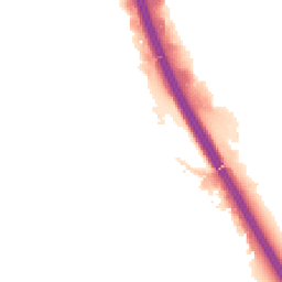 Night-time road noise heatmap for BD12 7DQ