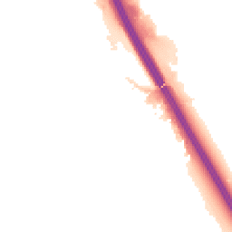 Night-time road noise heatmap for BD12 7EG