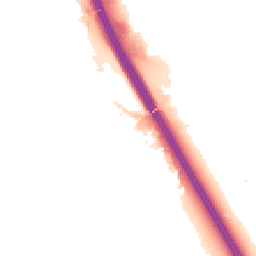 Night-time road noise heatmap for BD12 7EH
