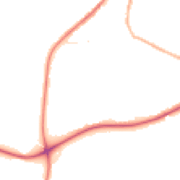 Night-time road noise heatmap for BD12 8SH