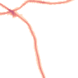 Night-time road noise heatmap for BD13 1AS