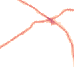 Night-time road noise heatmap for BD13 2FQ