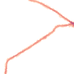 Night-time road noise heatmap for BD13 2HB