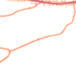 Daytime road noise heatmap for BD13 3LY