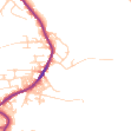 Daytime road noise heatmap for BD13 4BG