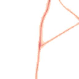 Night-time road noise heatmap for BD13 4HA