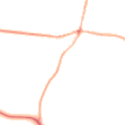 Night-time road noise heatmap for BD13 5FE