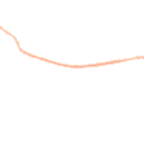 Night-time road noise heatmap for BD15 0DA