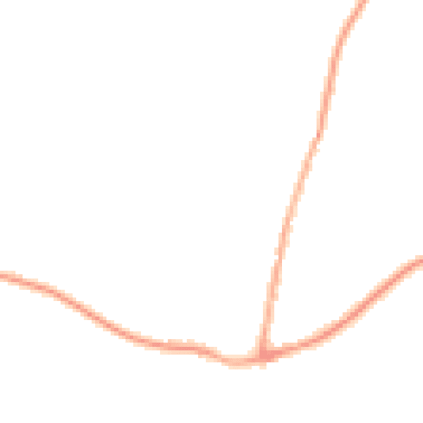 Night-time road noise heatmap for BD15 9LA