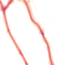 Night-time road noise heatmap for BD18 2DQ