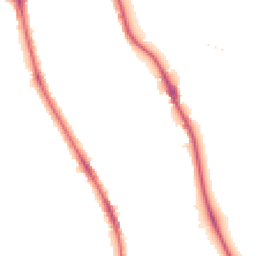 Night-time road noise heatmap for BD18 2DS