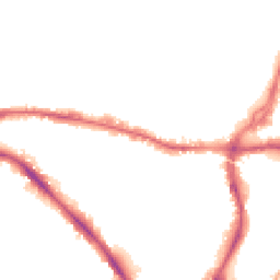 Night-time road noise heatmap for BD18 3HN